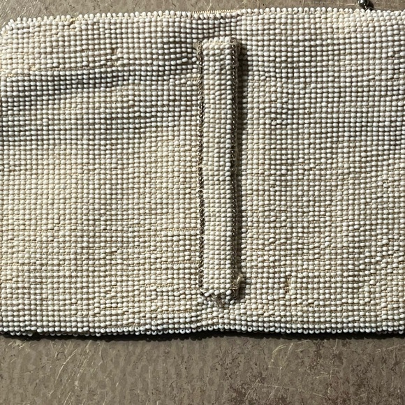 Antique Vintage 30’s Czech Art Deco Nouveau Hand Beaded Purse Palm Strap - Picture 3 of 9